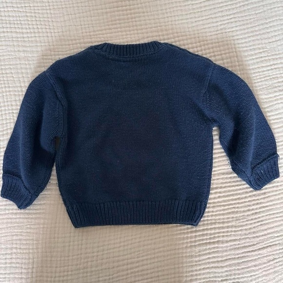 M&S Collection Heart Knitted Sweater Girls 3-4 yrs - Picture 6 of 6